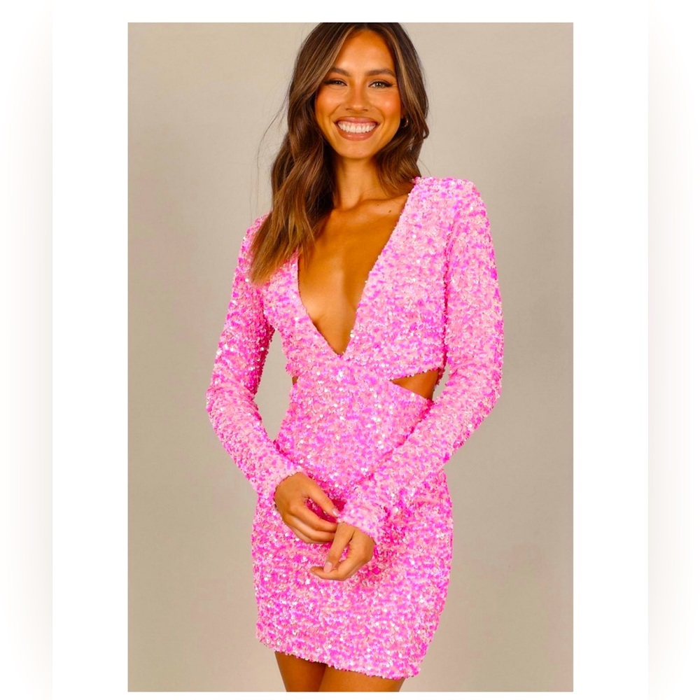 Petal and Pup sequin mini dress